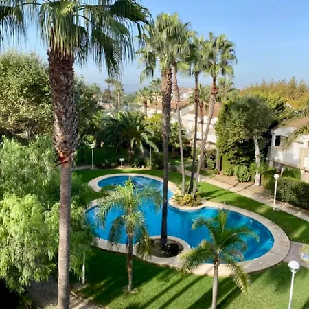 The House Playa Del Arenal Javea - Pool And Garden Steps From The