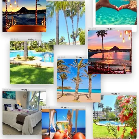 The House Playa Del Arenal Javea - Pool And Garden Steps From The Appartement Platja de Larenal