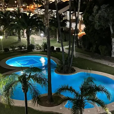 The House Playa Del Arenal Javea - Pool And Garden Steps From The Appartement Platja de Larenal