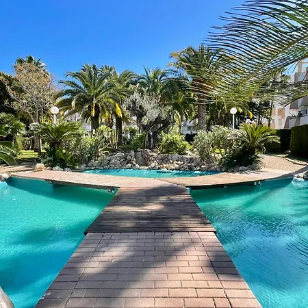 The House Playa Del Arenal Javea - Pool And Garden Steps From The Appartement Platja de Larenal