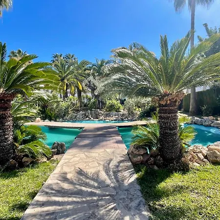 The House Playa Del Arenal Javea - Pool And Garden Steps From The Appartement
