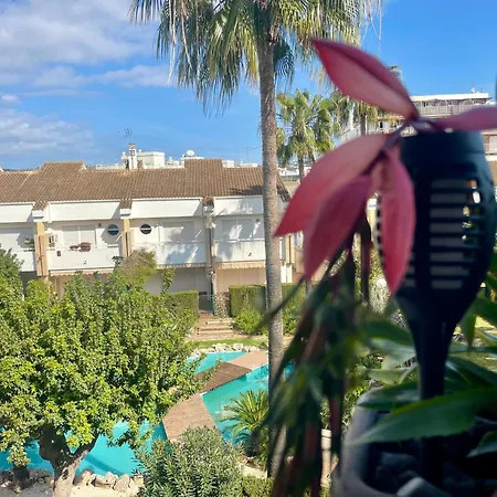 The House Playa Del Arenal Javea - Pool And Garden Steps From The Platja de Larenal