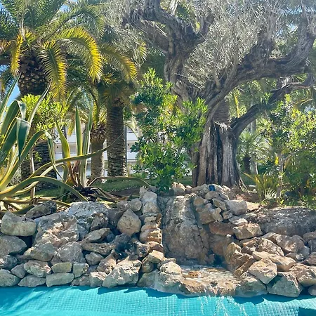The House Playa Del Arenal Javea - Pool And Garden Steps From The Appartement Platja de Larenal
